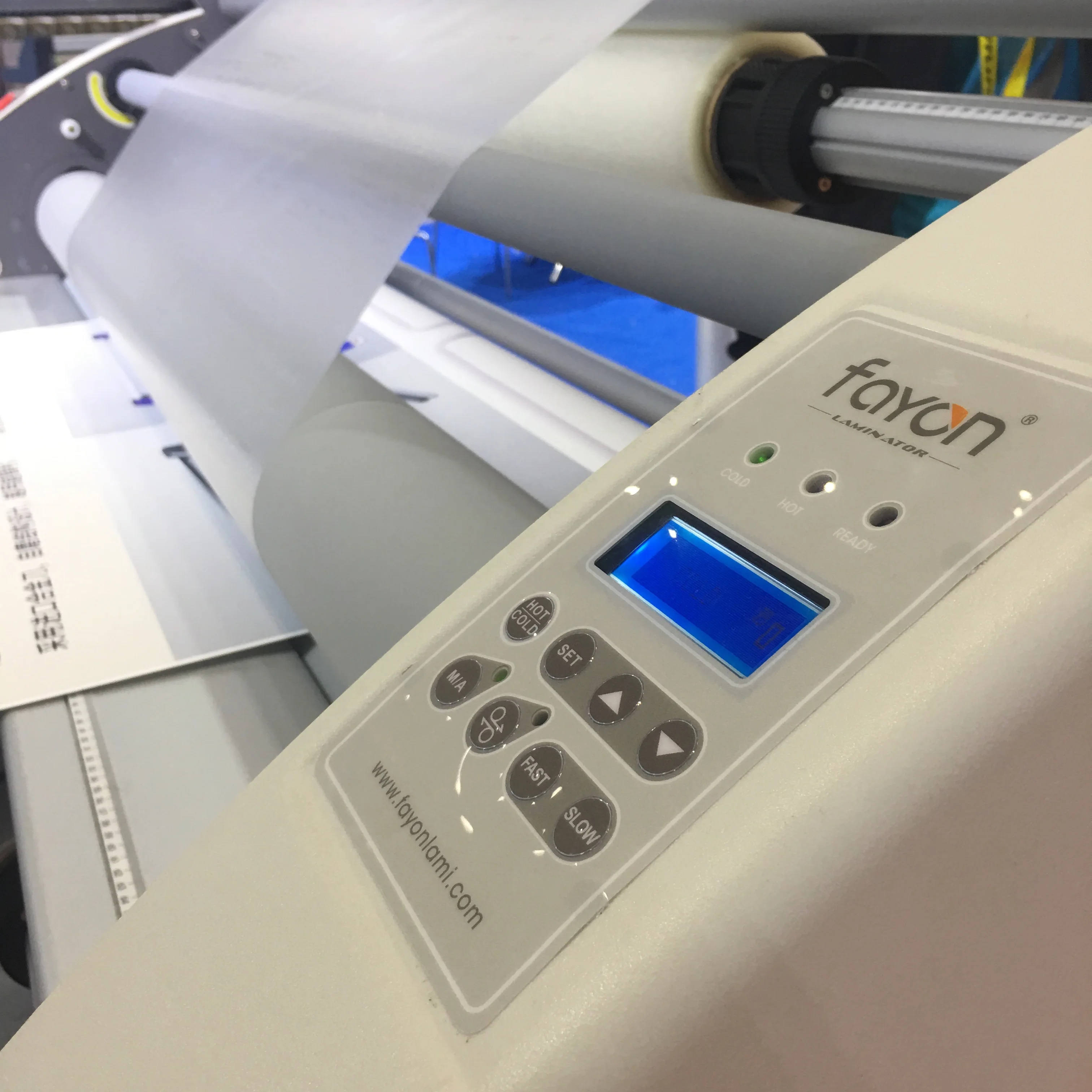 1 China brand Fayon 1600mm multifunction vinyl graph hot cold laminating machine