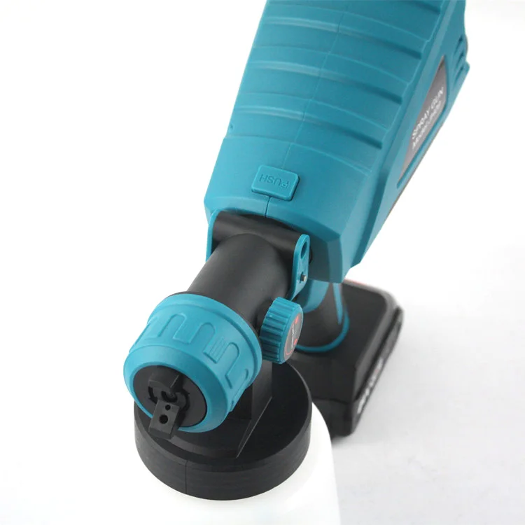 2022 Customized Cordless Paint Sprayer Professional Airless Water Garden Texture Painting Ceiling 20V Battery Spray Gun