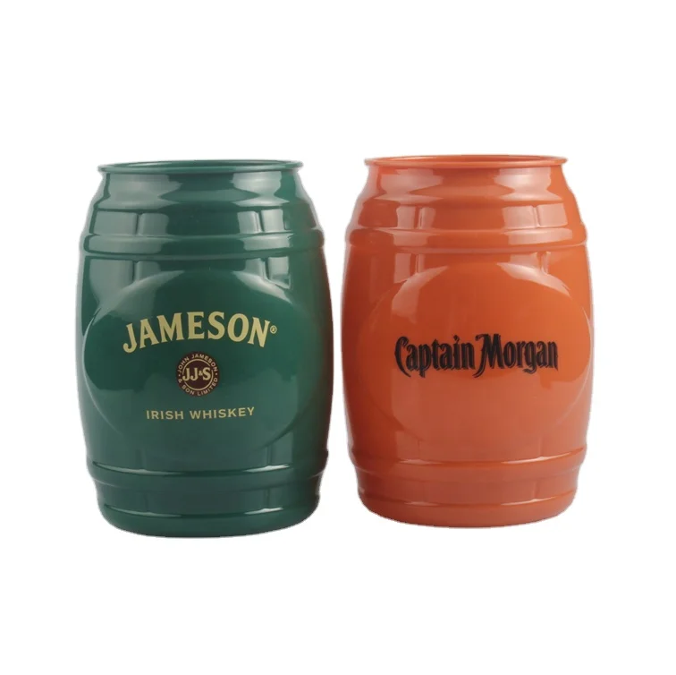 Plastic beer barrel cocktail cup