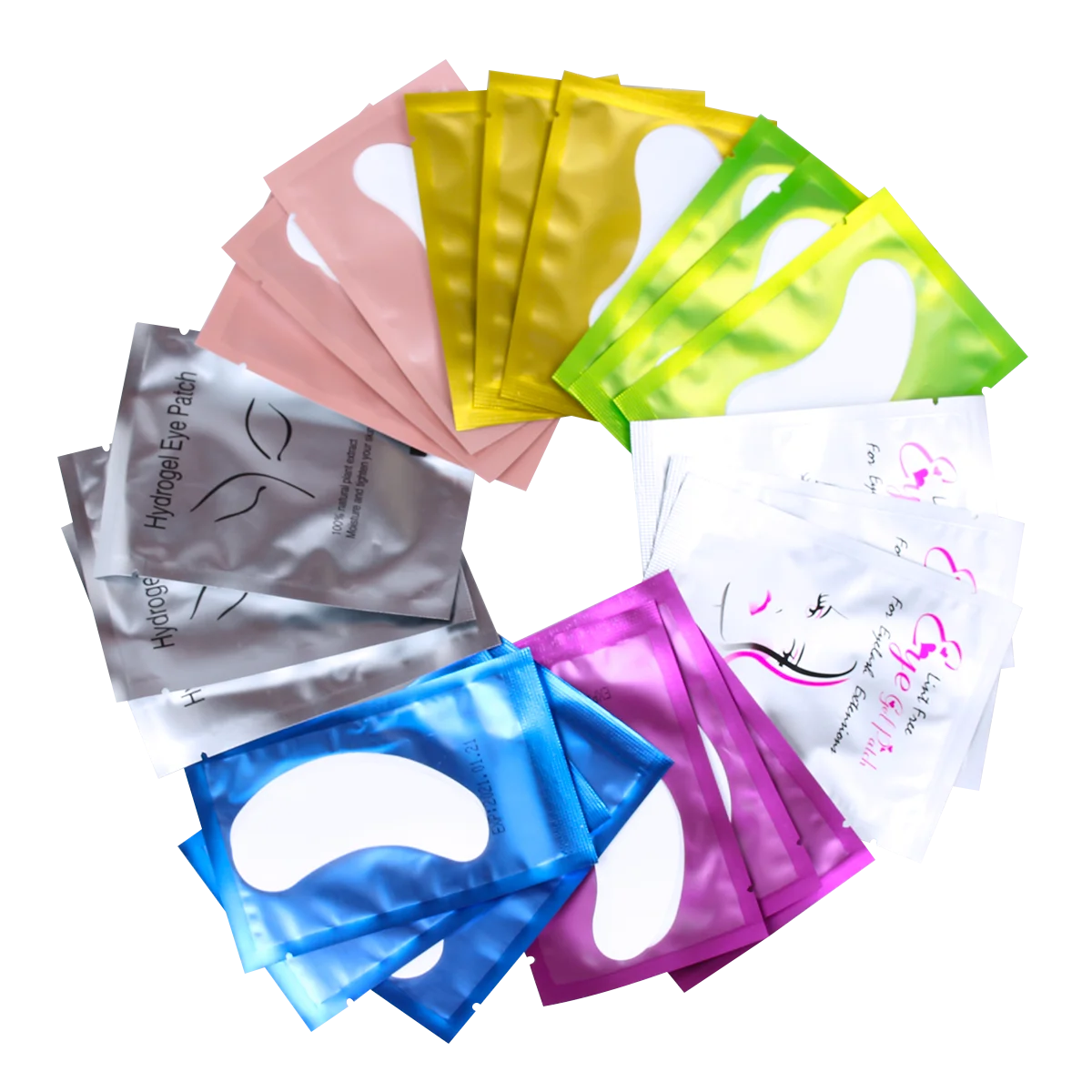 Astinlash Hydrating Under Eye Gel Pads Mask Hydrogel Eyepatch For Eyelash Extension Mini Under Lash Collagen Patch