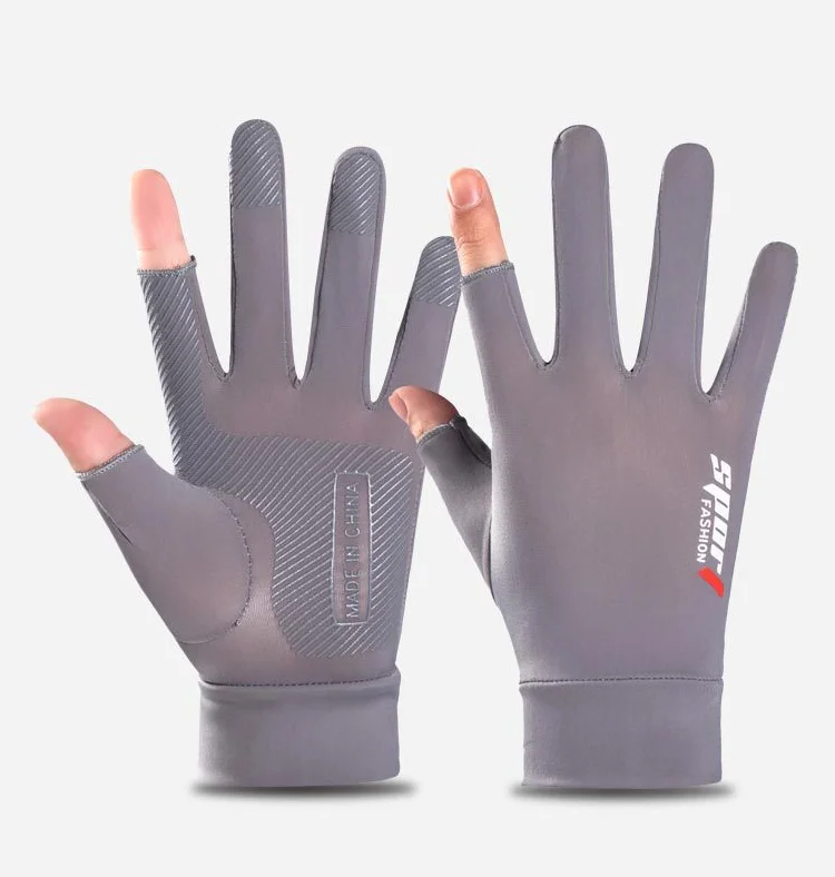 Дышащие и удобные летние перчатки из вискозы с защитой от ультрафиолета для вождения и езды на открытом воздухе