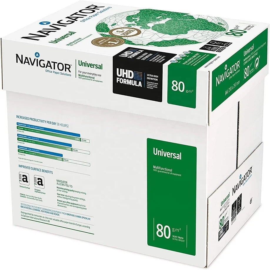 School & Office Supplies>>Office Paper>>Copy Paper Navigator Universal Copy A4 Paper A3/A4 Copier Papier 80gsm,70gsm,75gsm/Bond