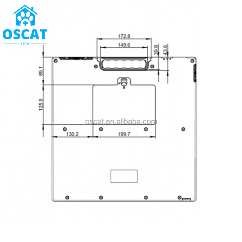 OSCAT Veterinary Equipment CareRay China Alta Calidad Fabricante Digital Motion X Ray Equipo De Flat Panel Detector