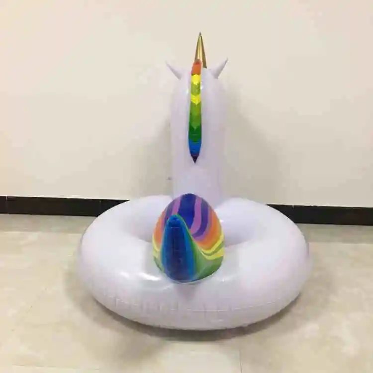 Pvc Inflatable Baby Swimming Seat Floating Toy Beach Custom water Swimming Inflatable Pool Float