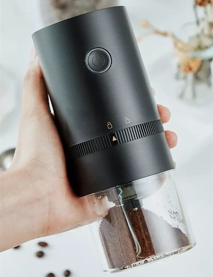 Kingze Barista Tools Electric Coffee Maker Portable Coffee Mills USB Rechargeable Coffee Grinder