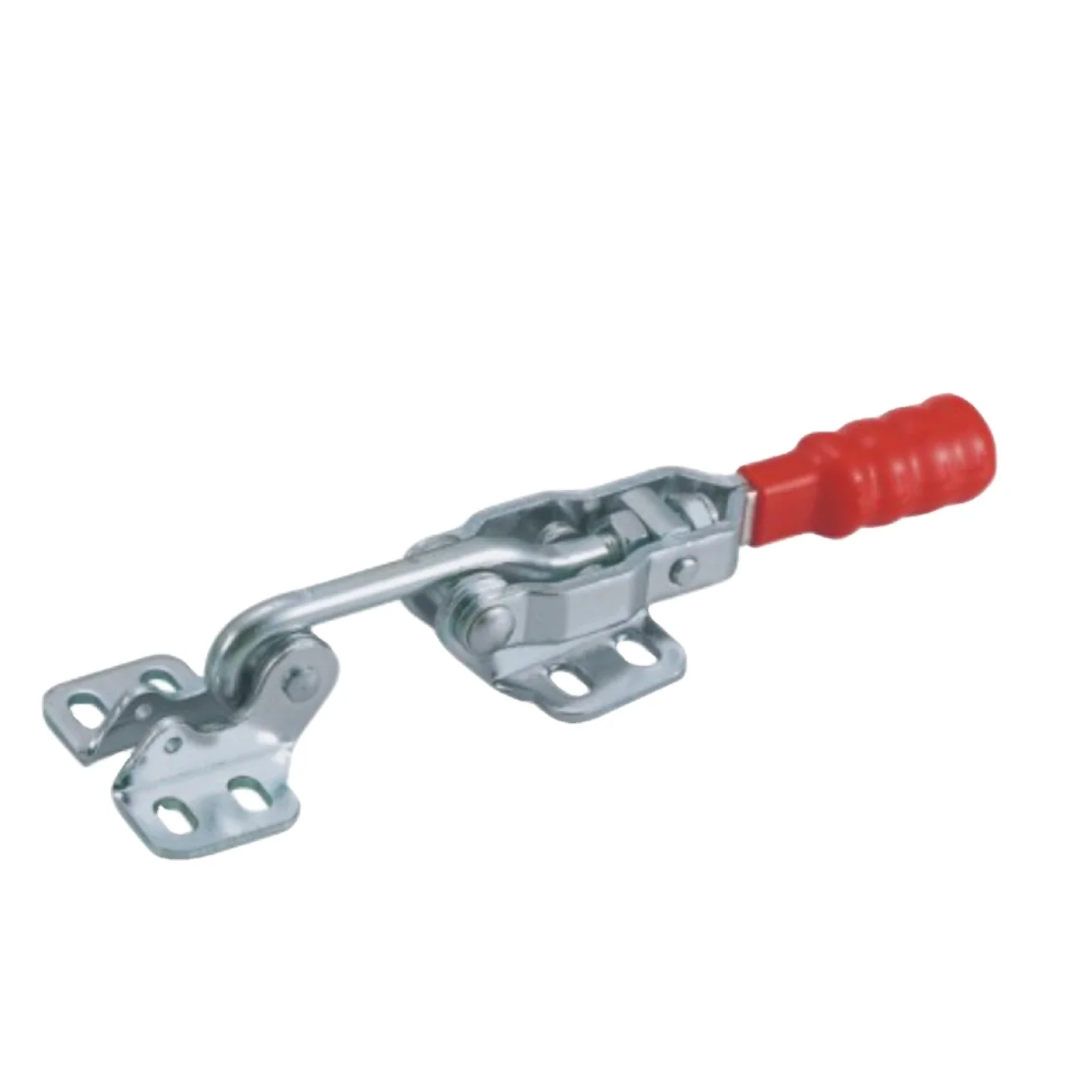 China Haoshou HS-40200 China Steel Latch Type Toggle Clamp with Holding Cpacity 200KG 440LB for Fixture and Jigs