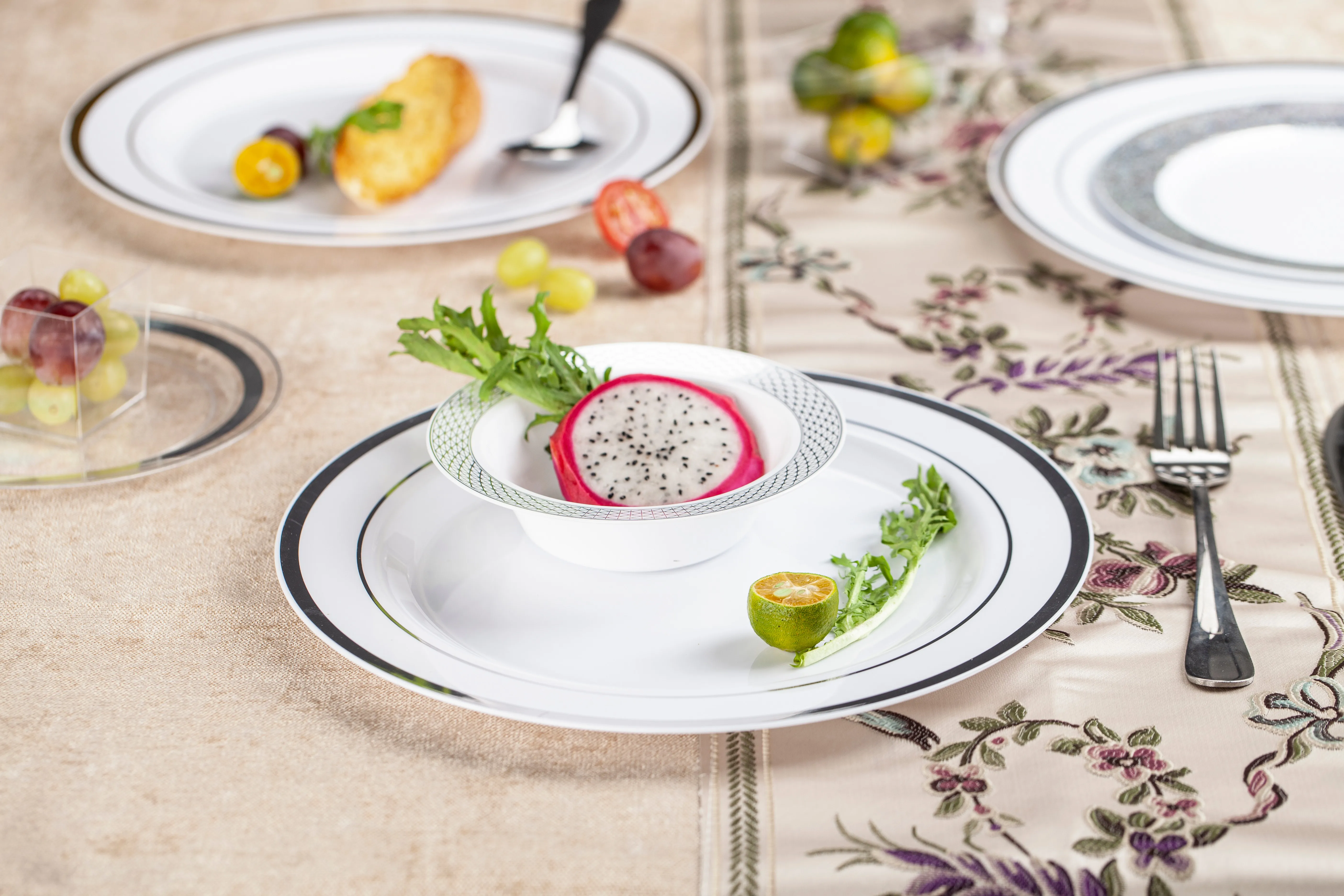 plate injection item disposable plastic tableware