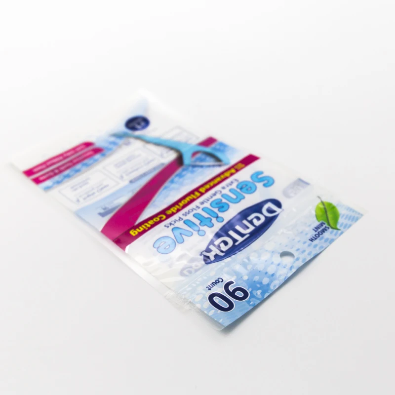 Wholesale Kids Dental Flosser Teeth Care Disposable Floss Pick Plastic Packaging Bags