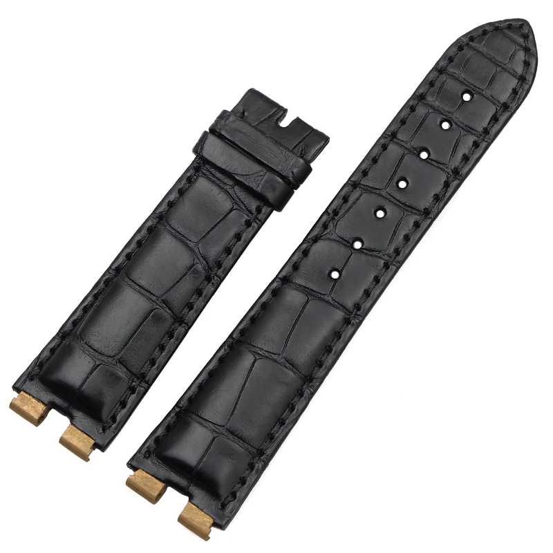 Luxury American Crocodile Skin Watch Waterproof For Piaget Strap