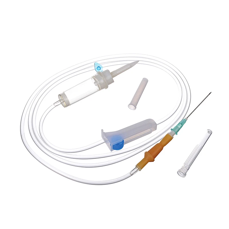 Disposable Connecting Tube Vein Scalp Device Iv Giving Set Iv Infusion Set