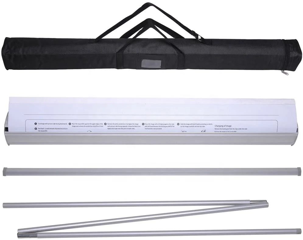 Economy roll up standee ,banner stand roll up,standee roll up