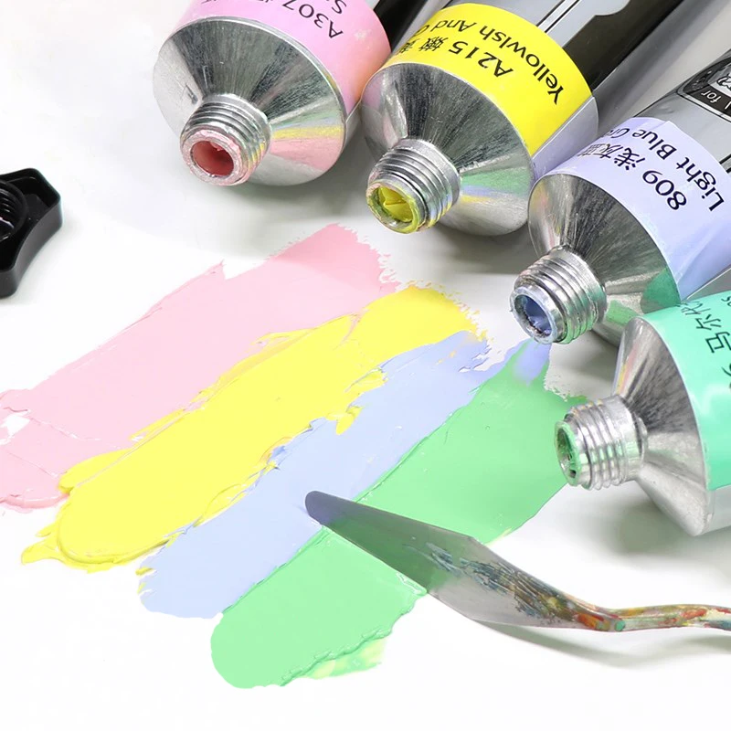 Factory Supply ODM/OEM Artist Quality 40/50/170 Ml Oil Color for Painting Made in China