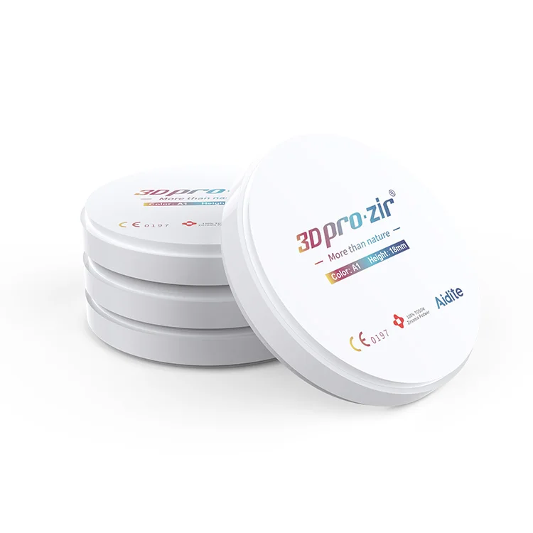 Aidite 3D multilayer prothese dentaire Zirkonzahn zirconia block