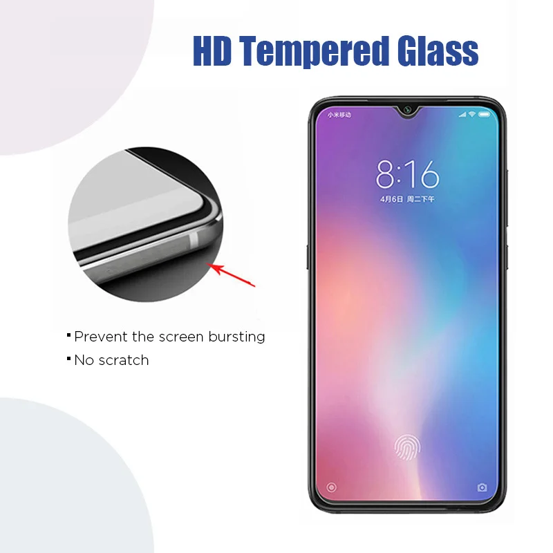 2.5D Anti-Scratch Screen Protector Phone Tempered Glass For Redmi note 11 11S 10 Pro+ Max