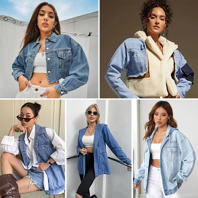 Used summer clothes denim coat Denim Korean into a bag of second-hand clothes