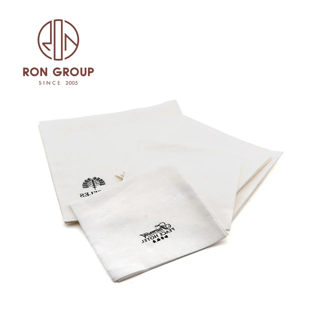 Wholesale OEM Disposable Restaurant Hotel Wedding Banquet Party Dinner Use Absorbent Serviettes Dust Free Tissue Napkin Paper