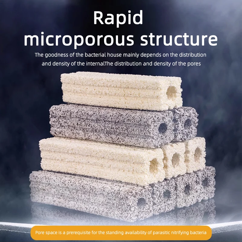 Qlozone factory price fish tank aquarium filter media bacteria house koi pond trickling filter media