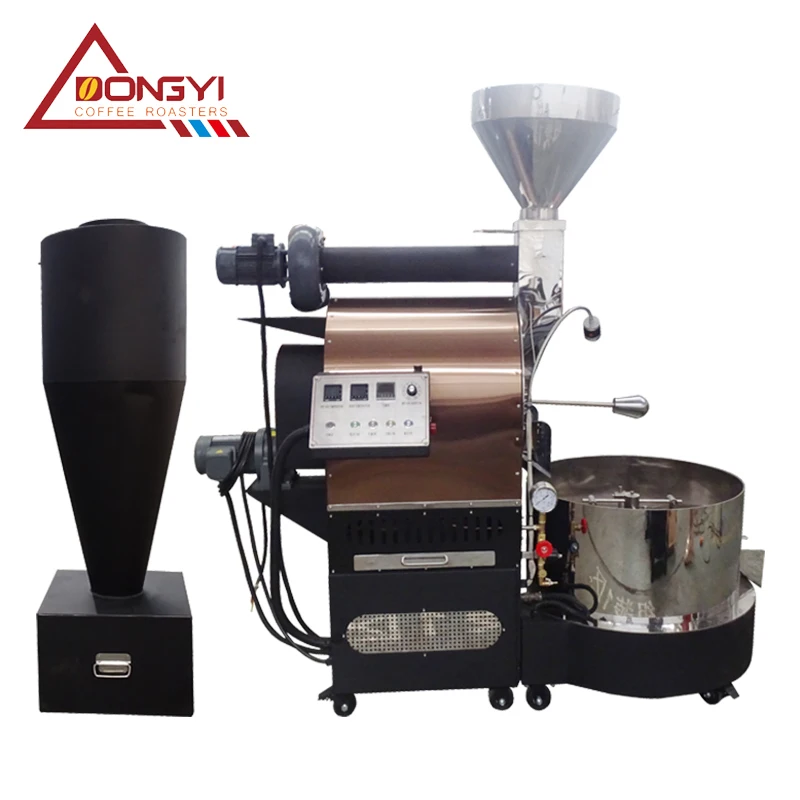 Big Capacity Dongyi 15kg 20kg 30kg for Industrial Use Coffee Bean Roasting Machine Stainless Steel Coffee Roaster