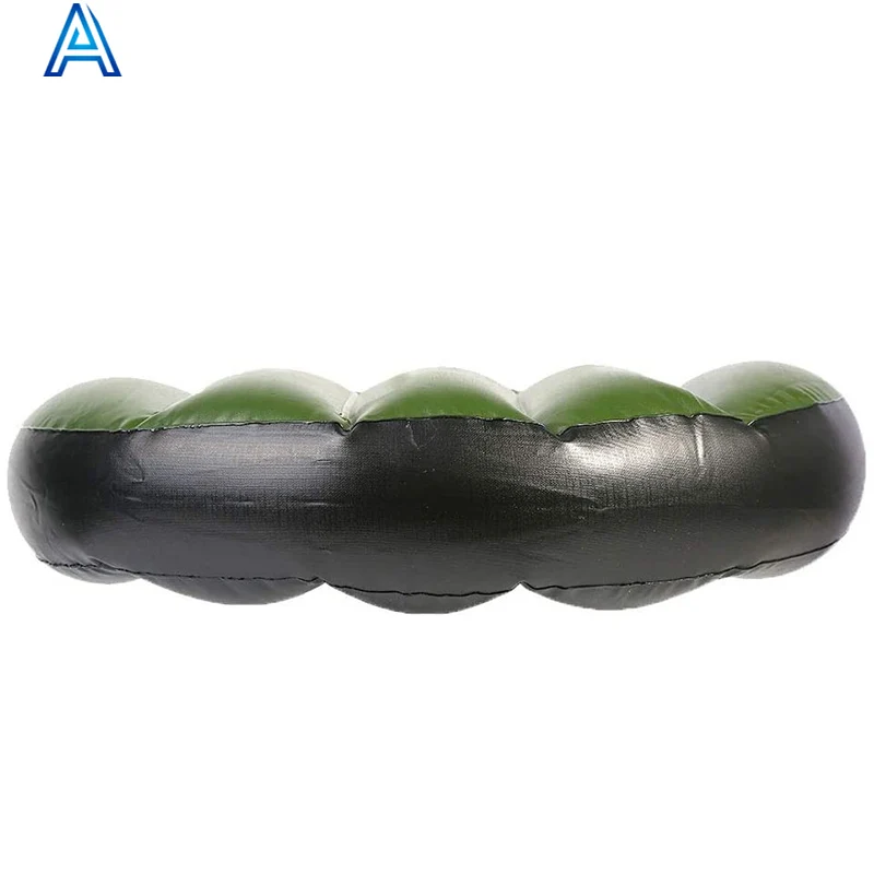 Thickened air blow PVC inflatable boat seat boat cushion for folding comfortable raft cushion