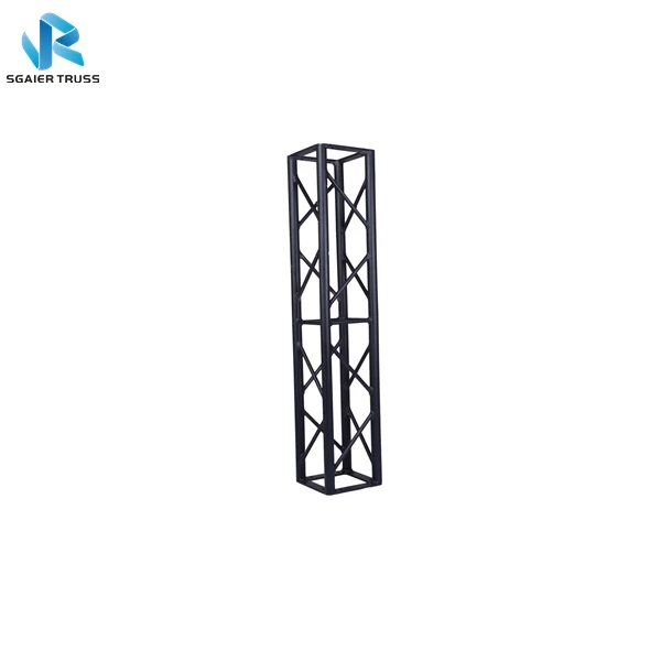 Black Lighting Decoration Spigot/bolt Truss, 200mm, 290mm Black Box Truss