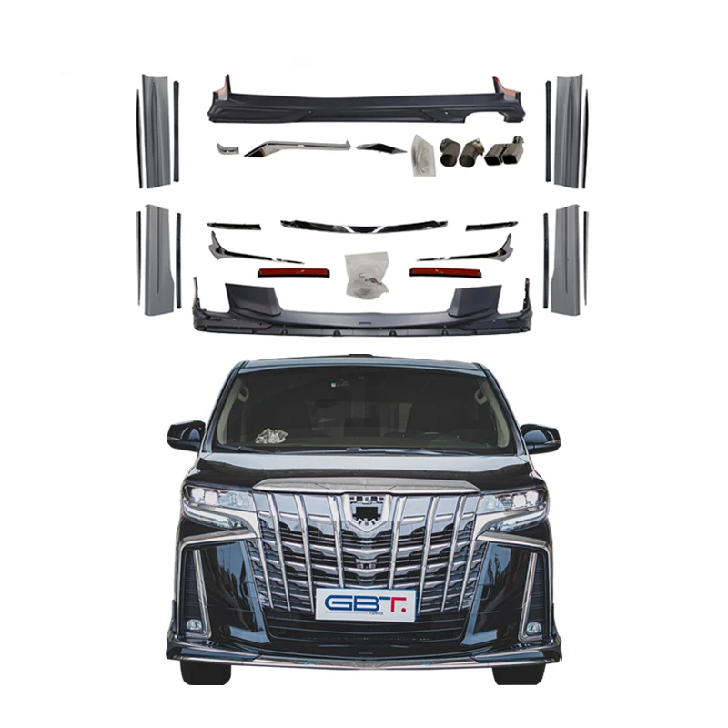 GBT Прямая поставка Автозапчасти для Toyota alphard аксессуары моделька Тип facelift обновление alphard bodykit