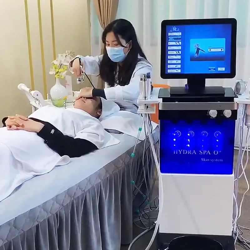 14 в 1, гидродермабразия кожи лица H2o2, микродермабразия кожи, Глубокая очистка кожи, гидродермабразия