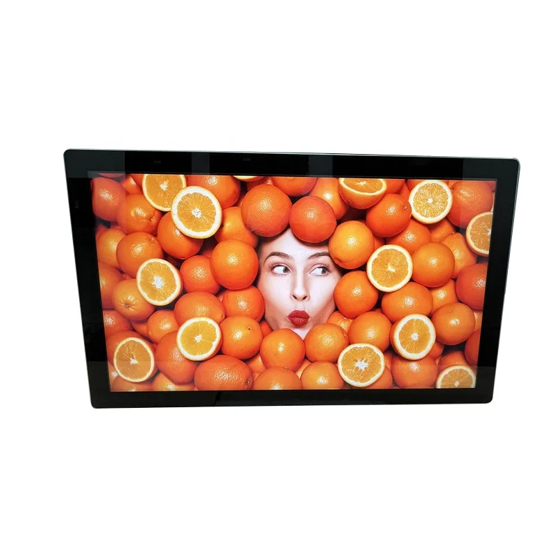 FHD 27 Inch 1080P TFT LCD Display Industrial High Brightness Widescreen Desktop Panel LCD Wall Mount Touch Screen LCD Monitor