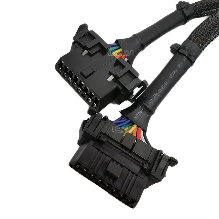 OBD2 OBDII Male to OBD2 Female and for Renault Cars OBD2 Female Splitter Y Cable