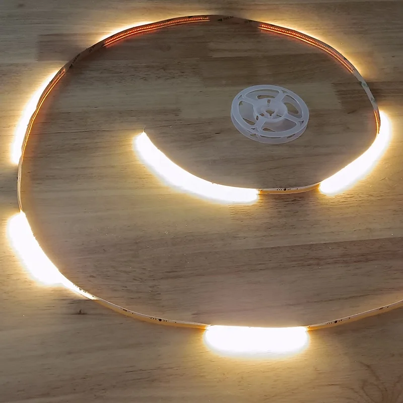 Smooth Pixel Addressable Led strip WS2811 IC White DC24V 10mm 12W/m Water Flow Cob Led Strip For Corridor