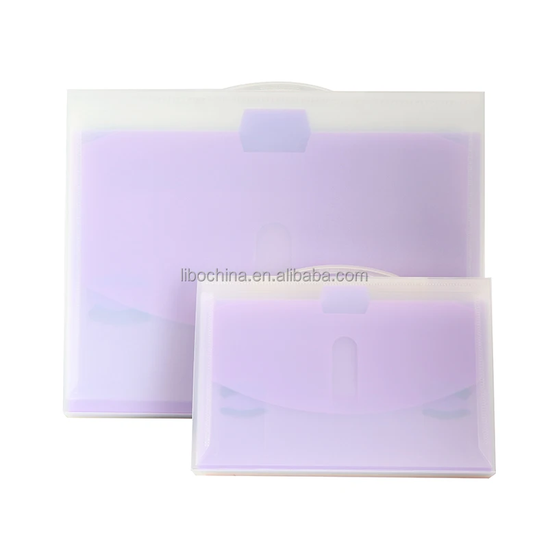 Plastic Rainbow Color Layers A4/A5 Document Holder Desk File Storage Bag 7 Pocket Cascading Wall Organizer with card pockets