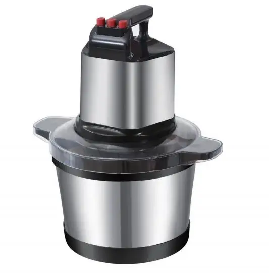 Hot Sale Kitchen 6L Electric Meat Vegetable Grinder Chopper Yam Pounding Machine