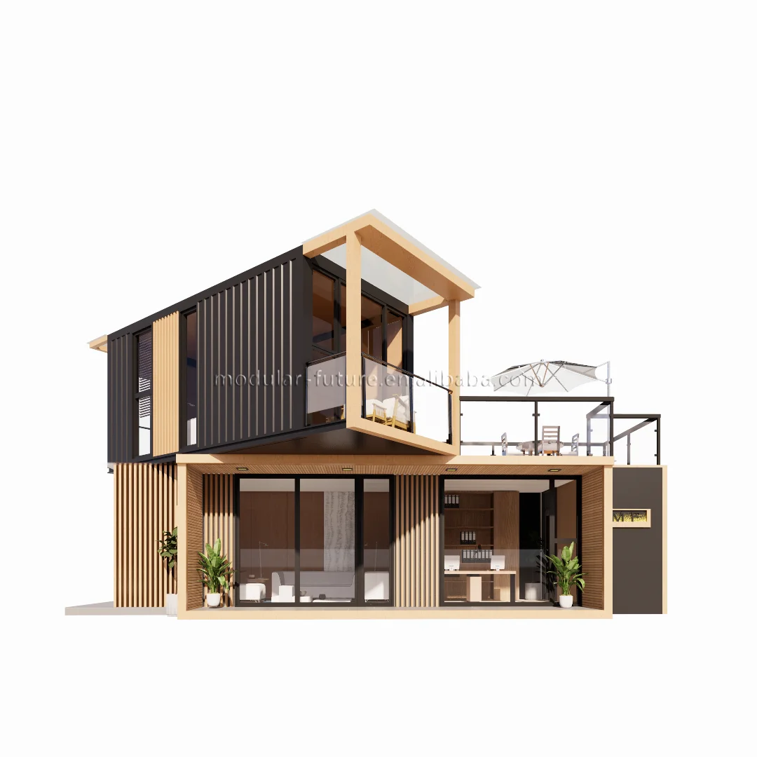 Shipping Container house Trailer Home Modular tiny homes prefabricated 20ft houses homes modern Mobile Prefab Tiny House