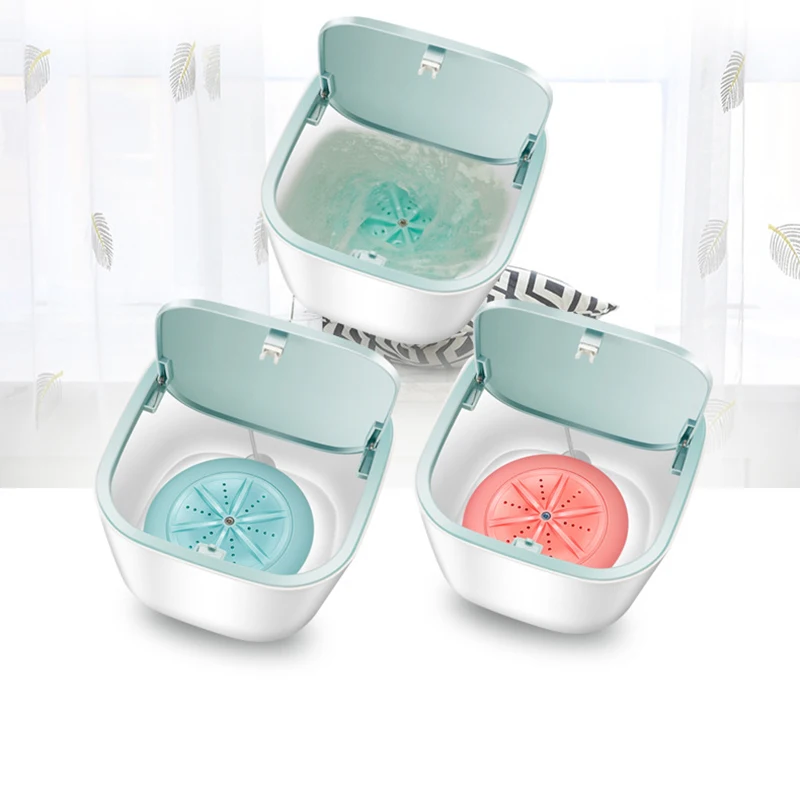 China guangdong usb mini ultrasonic toploding washing machine portable small washing machine
