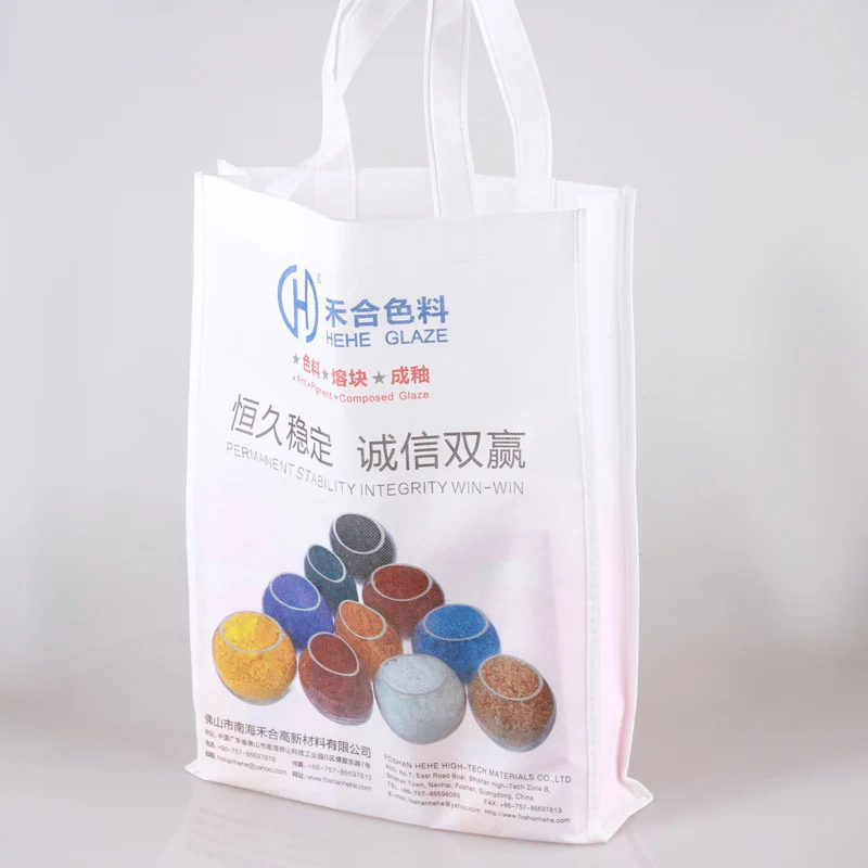 Personalized packing storage bag reusable eco friendly non woven shopping tote bags