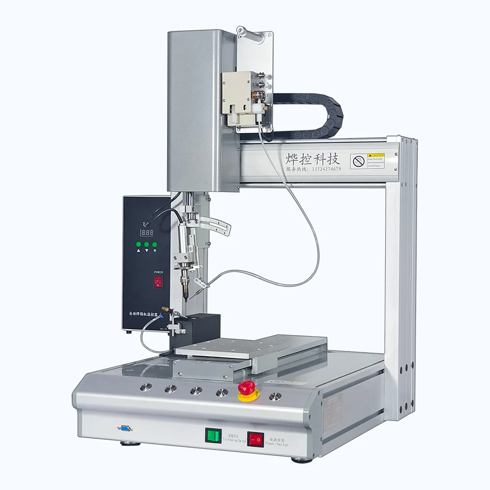 Factory direct sale automatic welding machine 4 axis dip soldering robot PCB welding machine automatic welding machine