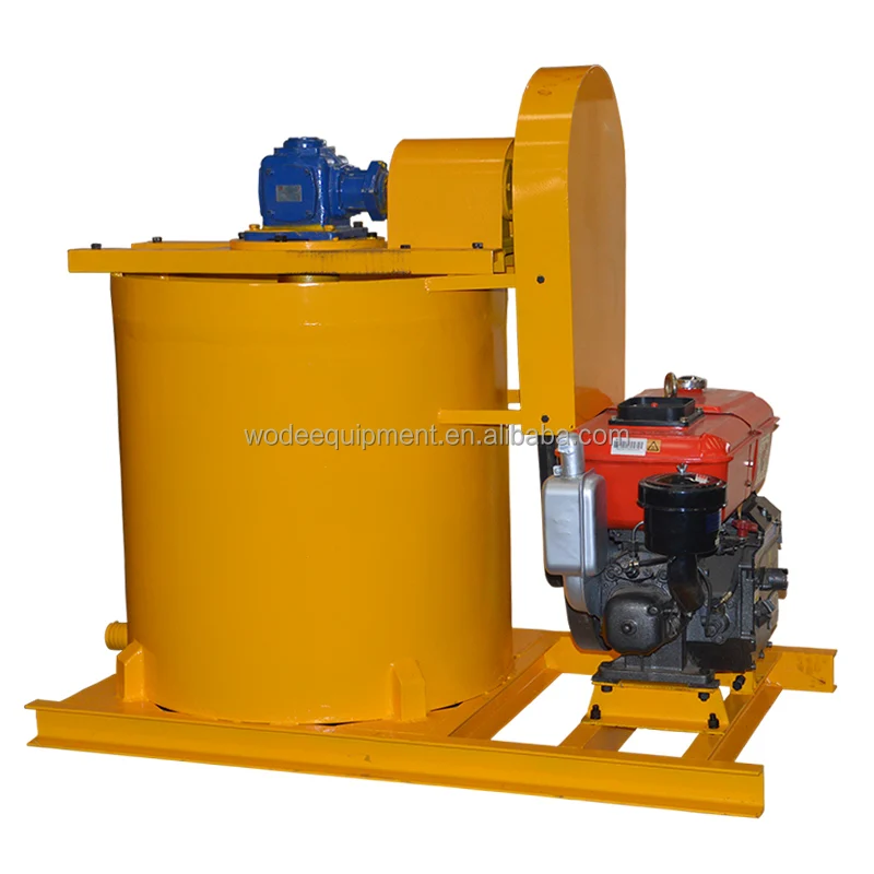 China reliable suppliers 360 liter diesel engine high shear cement grout mixer machine