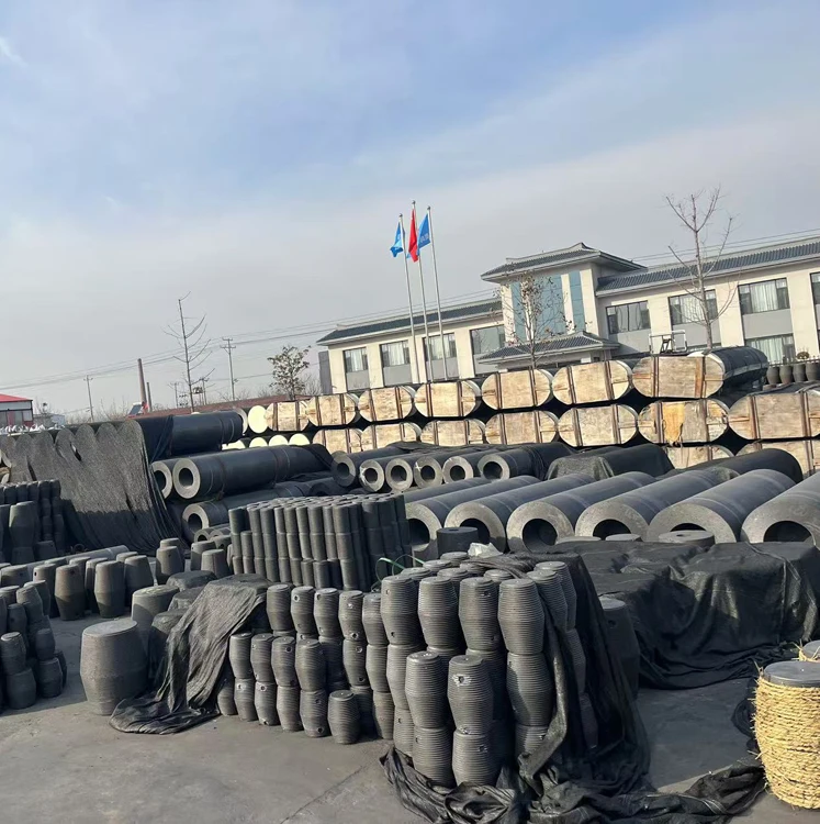 High Power Carbon Graphite Electrodes Low Resistivity for Arc Furnace & EAF Applications