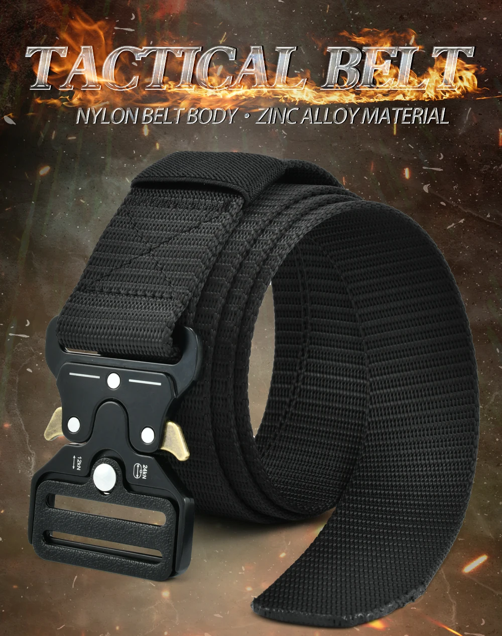 Heavy Duty 8251 Tactical Tools Practical Laser Customized Nylon Military Supplies Police Tactical Rigger Belt
