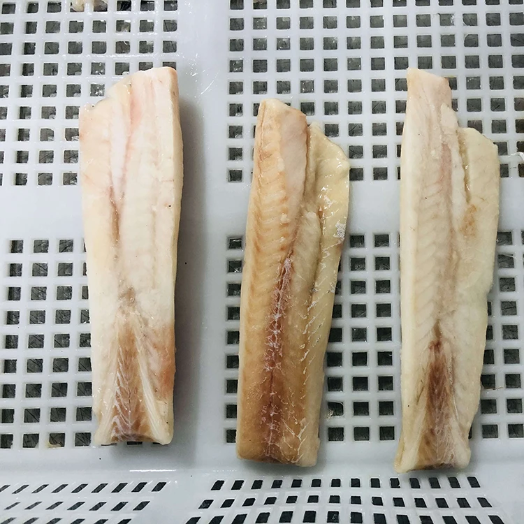 IQF Pollock Fillet Tail Folded Dalian Alaska Pollock Fish In Low Price Alaska Pollock Fillet For Sale