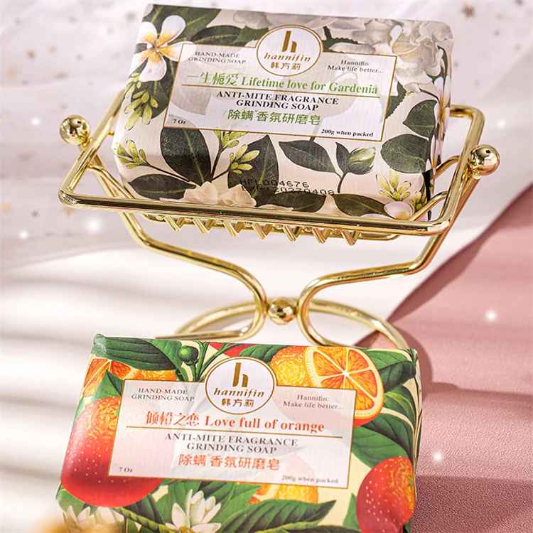 Hannifin Bathing Whitening Laundry Organic Anti-acne Soap Bar Handmade Foaming Perfume Bar Wholesale Soap