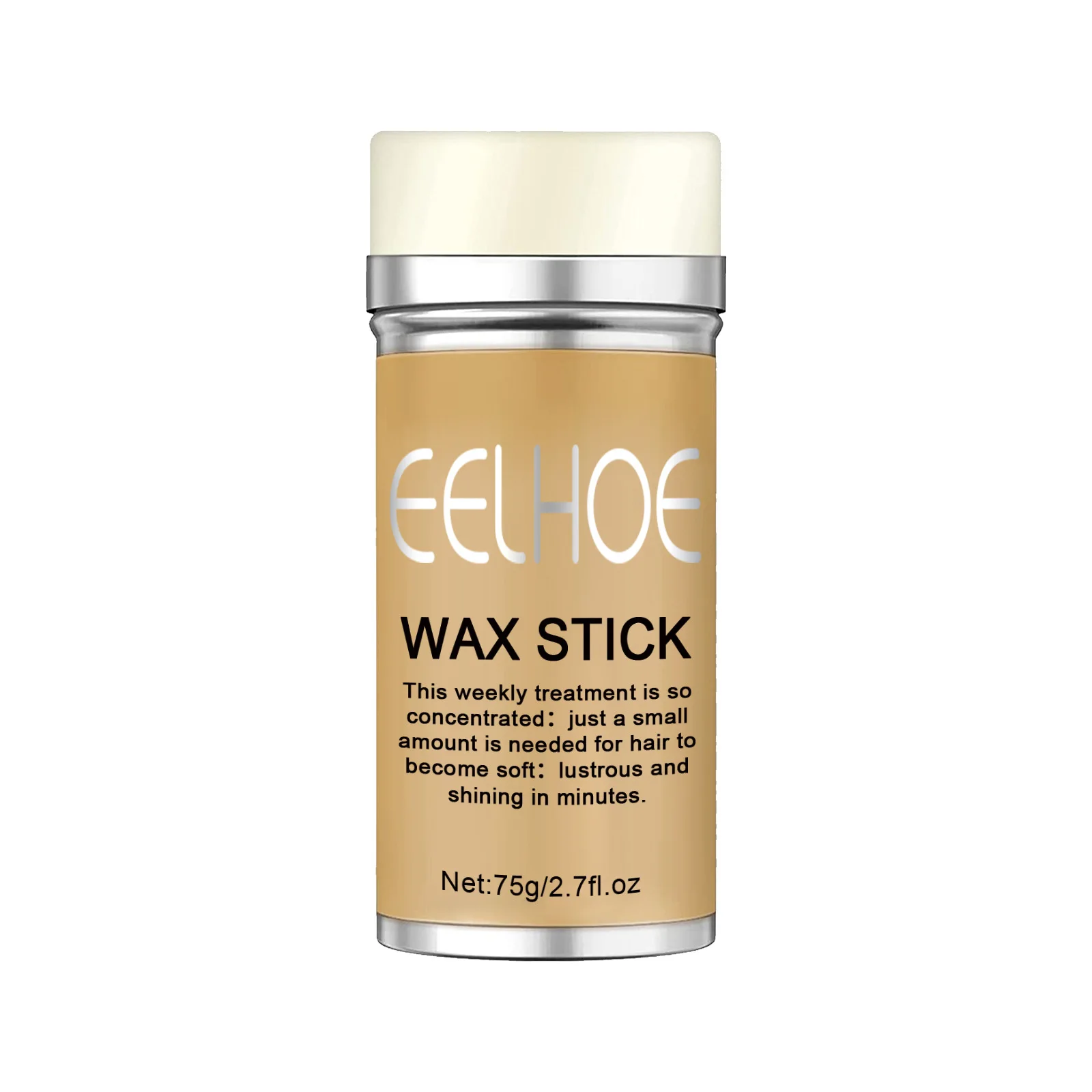 Eelhoe Private Label Honey Bee Hair Wax Stick Sustainable Styling Wax Stick Hair Edge Control Hair Pomade Wax