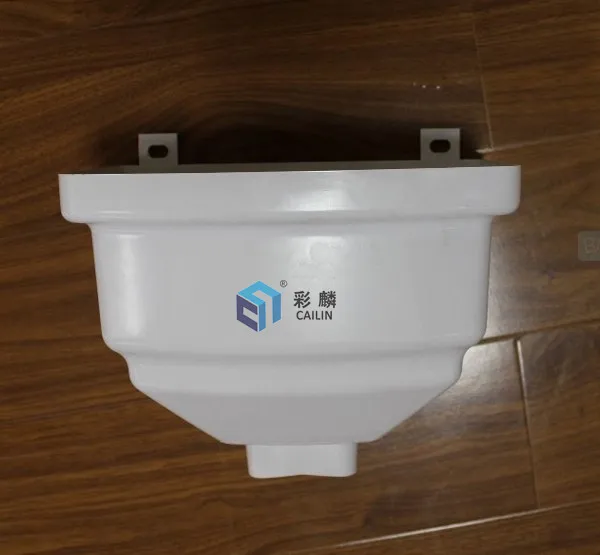 Hot Sale PVC Guttering Roof Drain Pipe Rain Gutters Drainage System with Leaf Guard