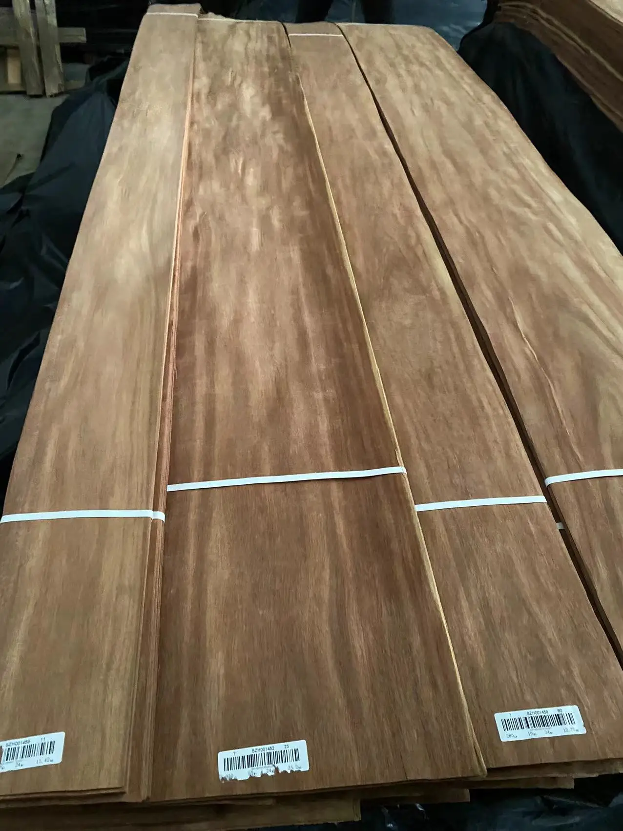 Sliced Fancy African Rosewood Veneer for Decoration High-End Furniture