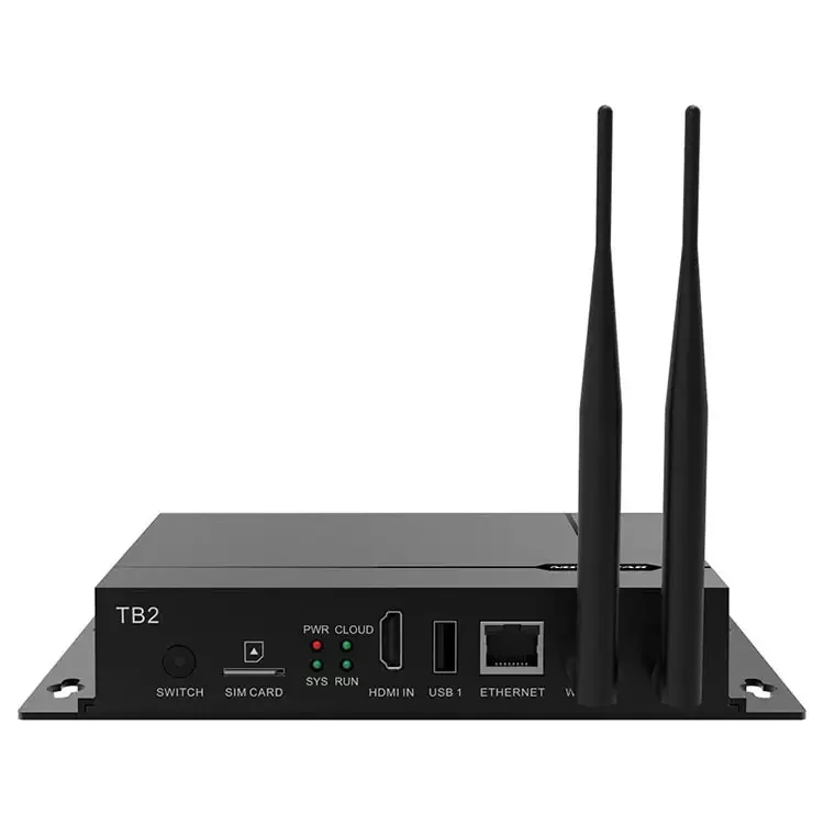 Novastar TB1 4g светодиодный дисплей контроллер экрана хорошая цена мультимедийный плеер коробка