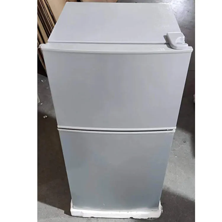 DC Freezer with Dual-Temperature Solar Electric Battery Power Source for Car Household Outdoor Use