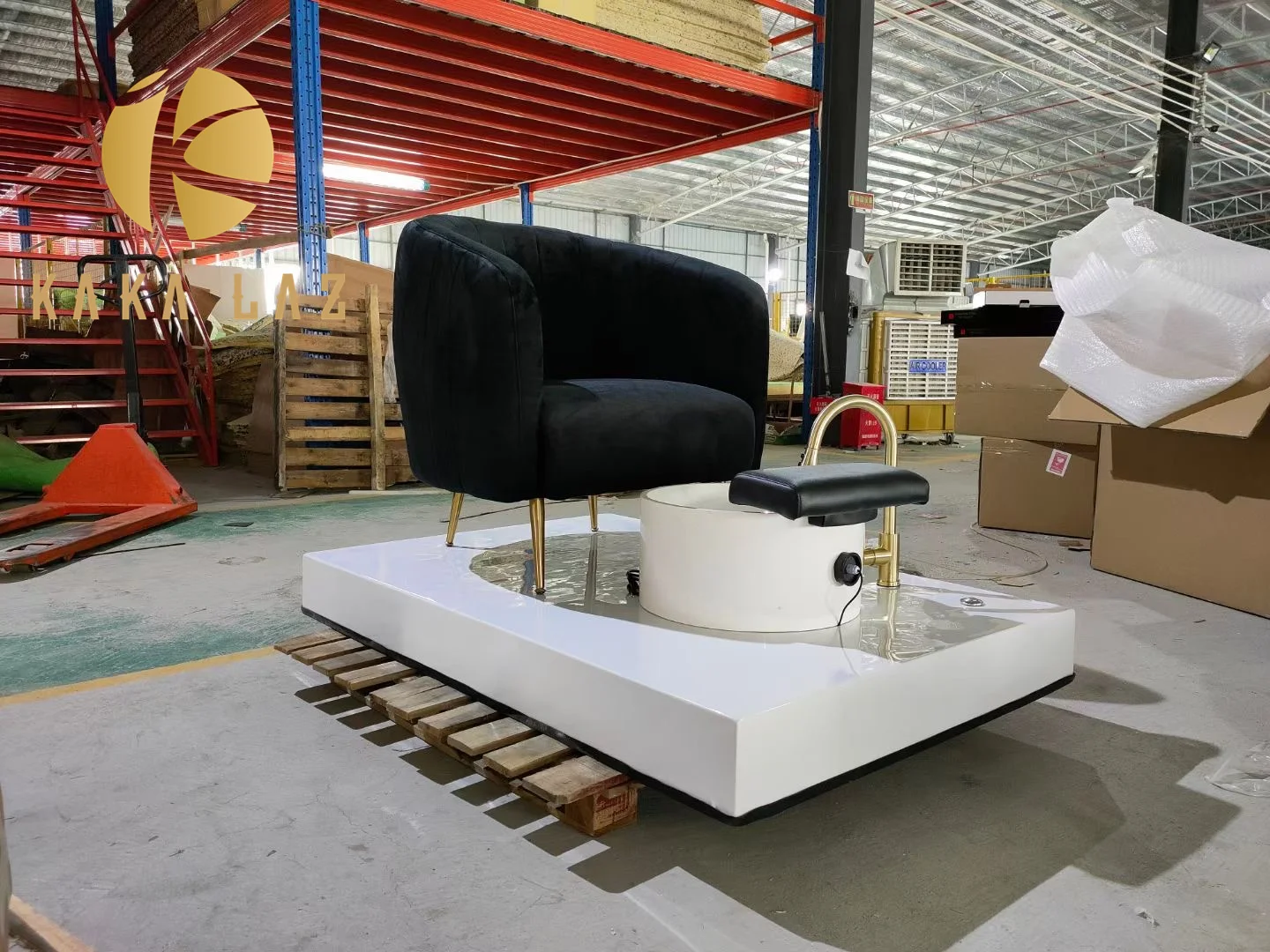 luxury pedicure chair pedicure sink with jets antique salon furniture