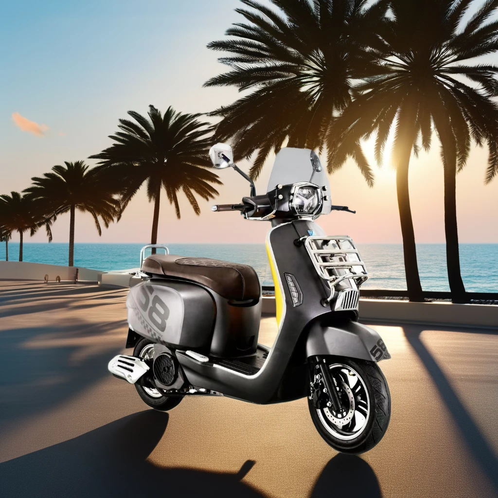 MBY Rabbit 125cc petrol scooter hot sale