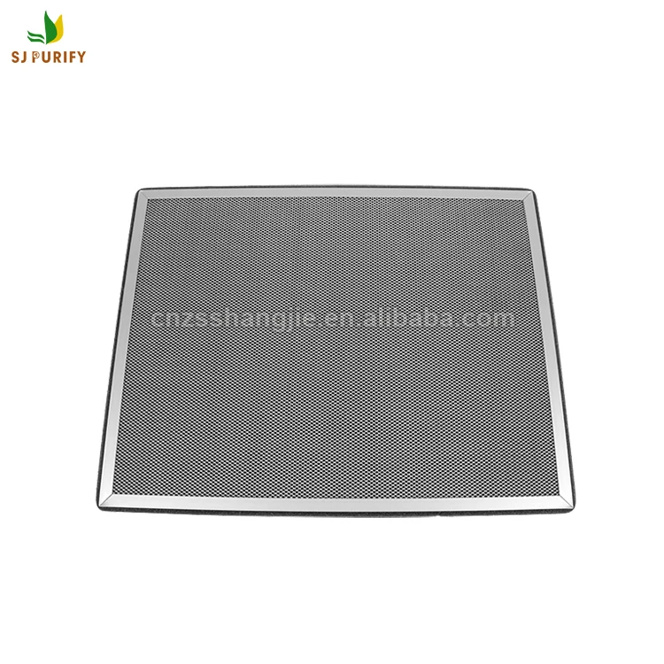 Фильтр h13 из алюминиевого сплава с hepa-фильтром и активированным углем