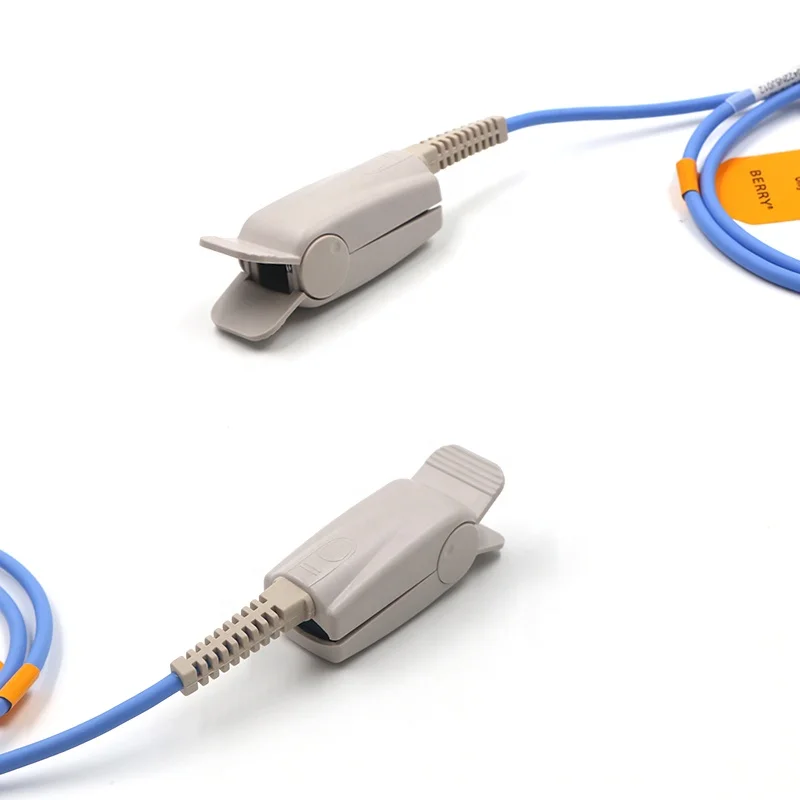 Reusable 9 pin Oximax Nellcor Pulse Oximetry Adult Soft Tip SpO2 Sensor Probe