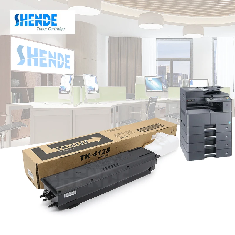 Compatible TK-4128 TK4128 TK4125 TK4129 Copier Toner Cartridge For Kyocera TASKalfa 2010 2011